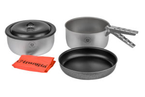Trangia Duossal Pot Set a mixture of aluminium and stainless steel Trangia Duossal Pot Set a mixture of aluminium and stainless steel