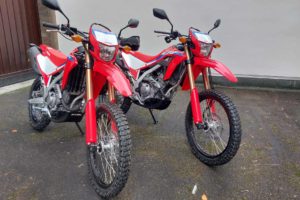 Our new Honda CRF300Ls