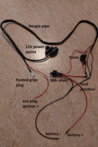 Detailed cable harness