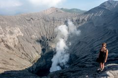 Mt. Bromo is still active