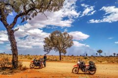 Beautiful scenery in the australian outback