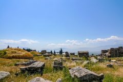 Tombs and sarcophagi in Hierapolis