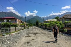 Street in Lagodekhi