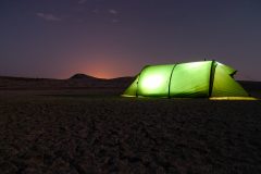 Night camp Azerbaijan