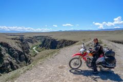 Riding in southeast Kazakhstan