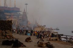 Riverside in Varanasi