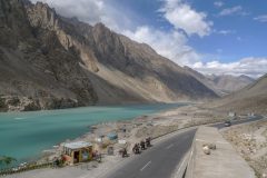 Close to Jaglot Karakoram Highway